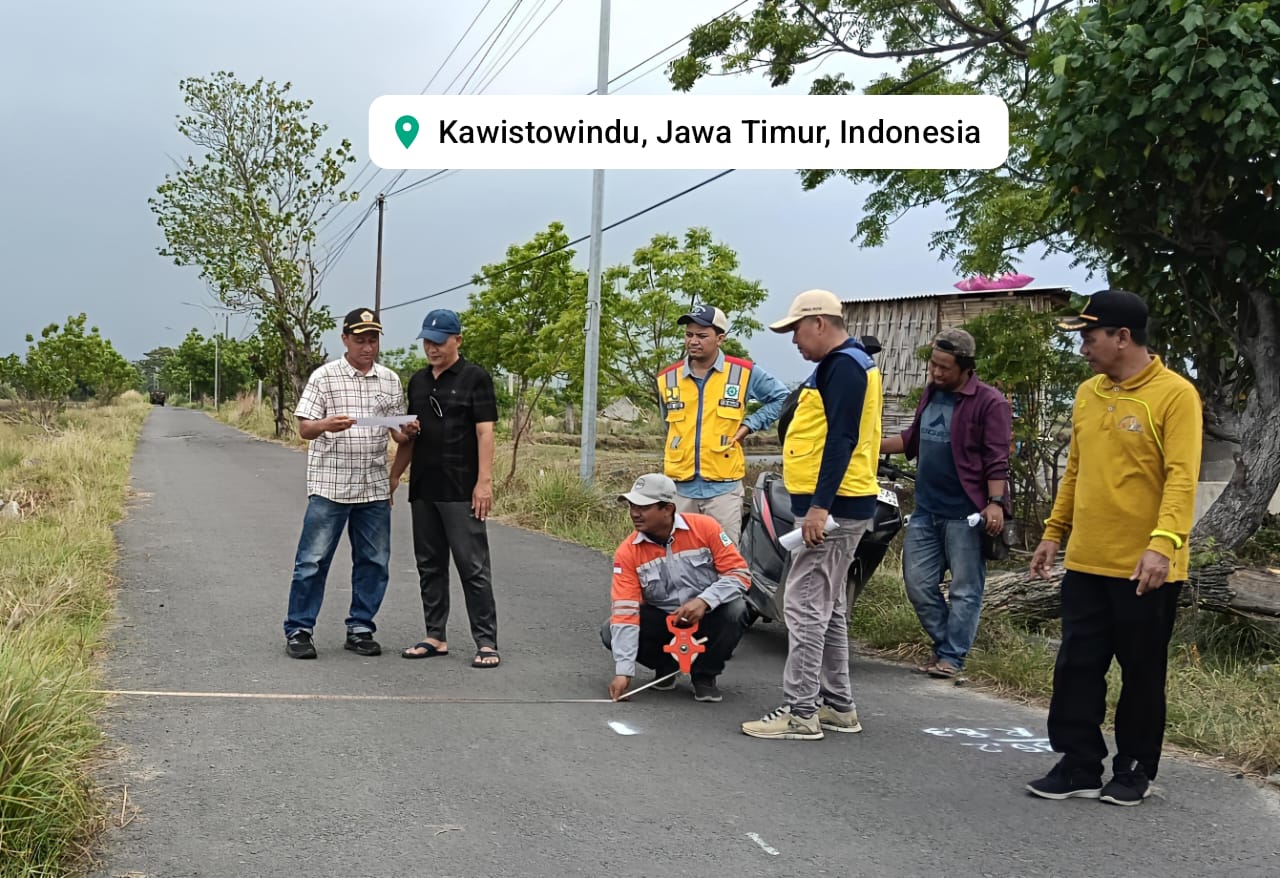 giat-pengukuran-existing-lebar-jalan-bersama-dputr-kab-gresik